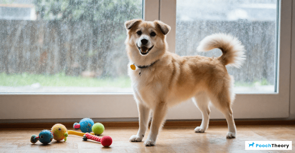 Fun indoor tricks for dogs to teach beginners on rainy days.