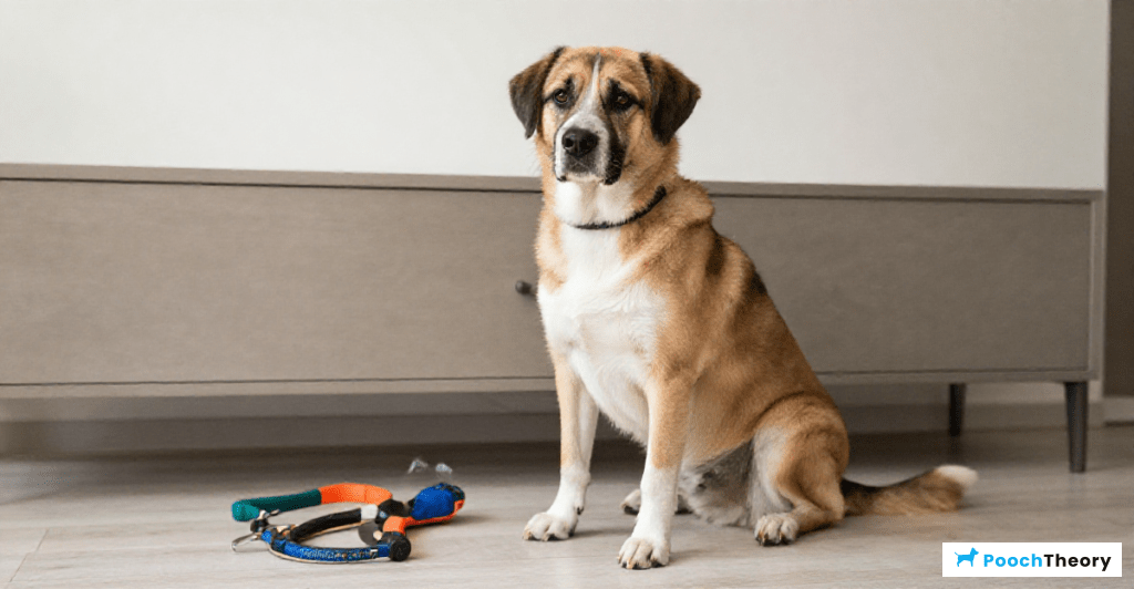 Learn how to stop your dog from jumping on furniture without yelling.