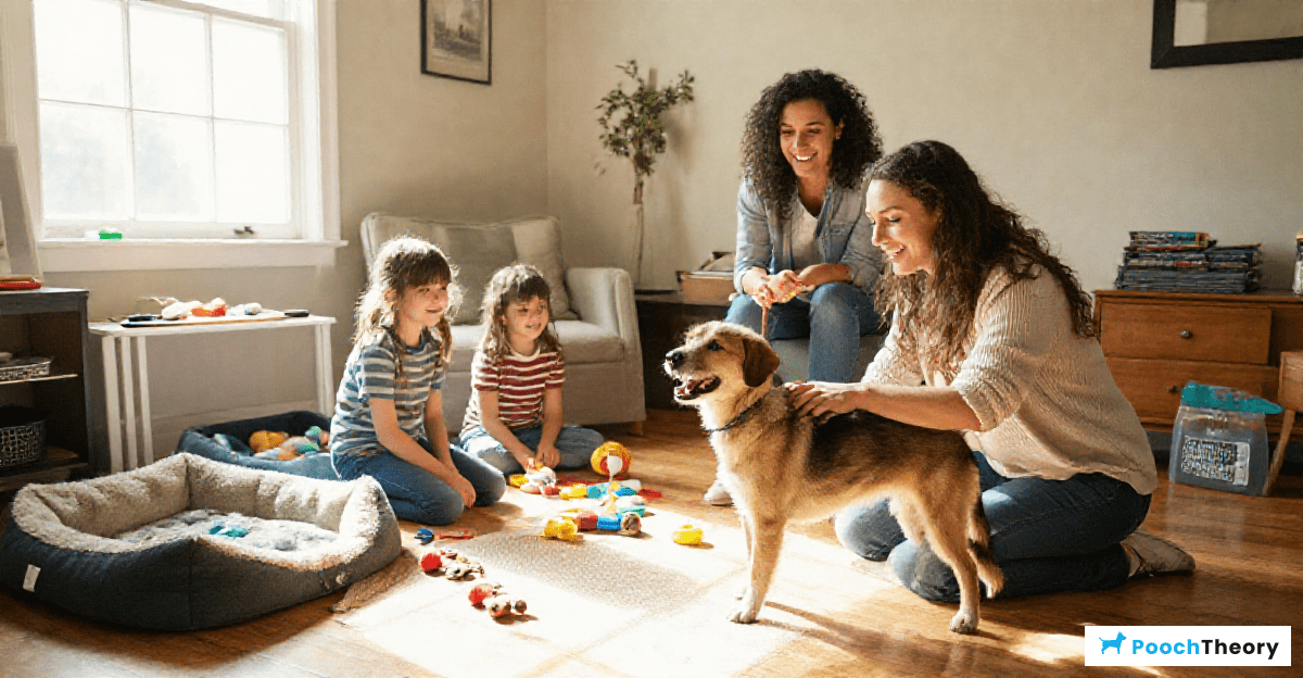 Integrating a Street Dog into Family Life