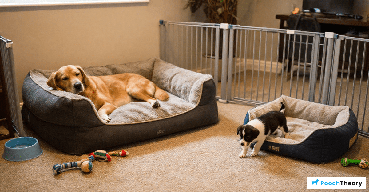 Preparing Your Home for Both an Older Dog and a New Puppy