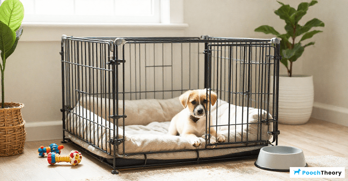 Setting Up the Crate for Your Puppy
