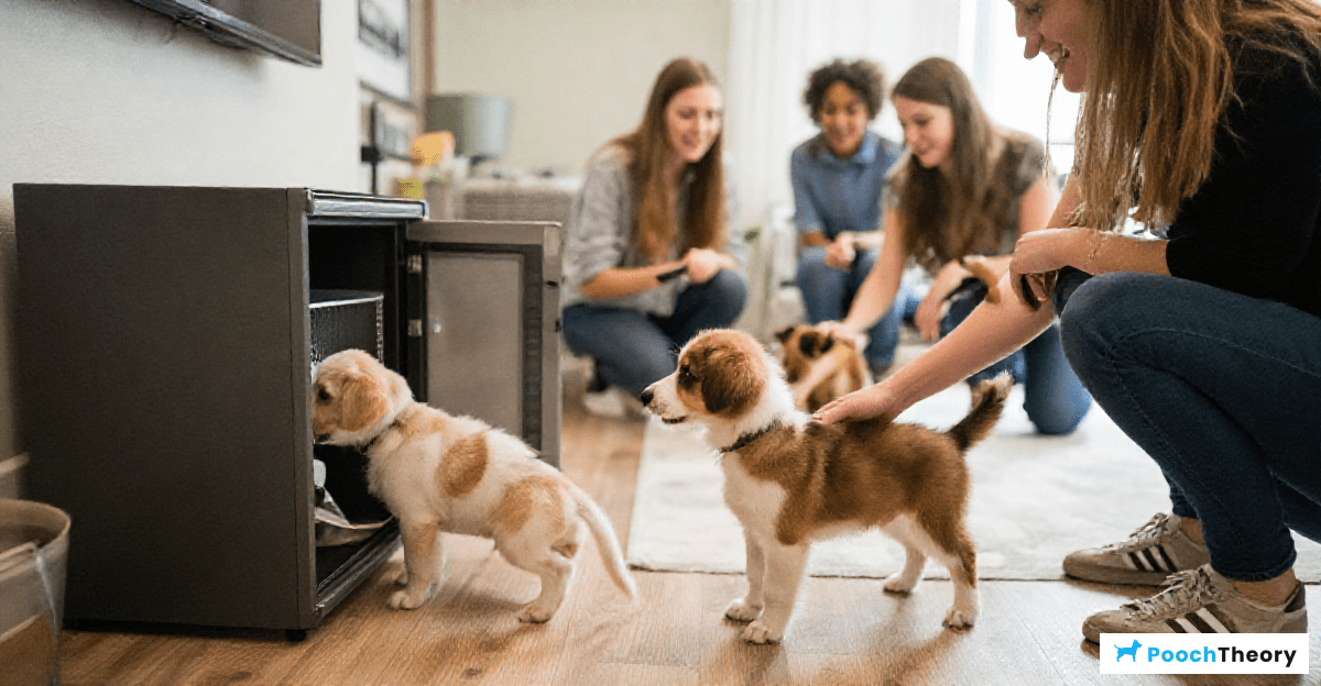 You are currently viewing Safe Puppy Socialization Before Vaccinations In Apartment Living