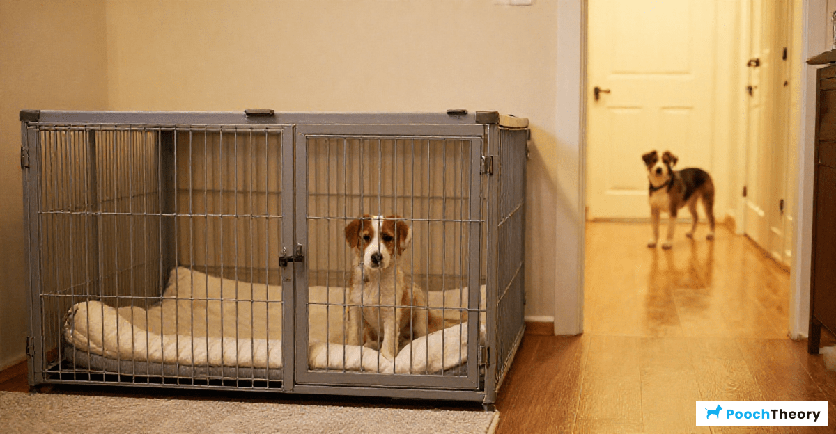 Pros and Cons of Kennel Training in the Bedroom