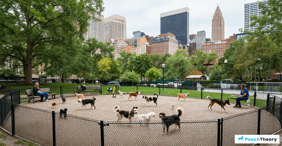 Safe Areas for Dog Socialization in Urban Settings